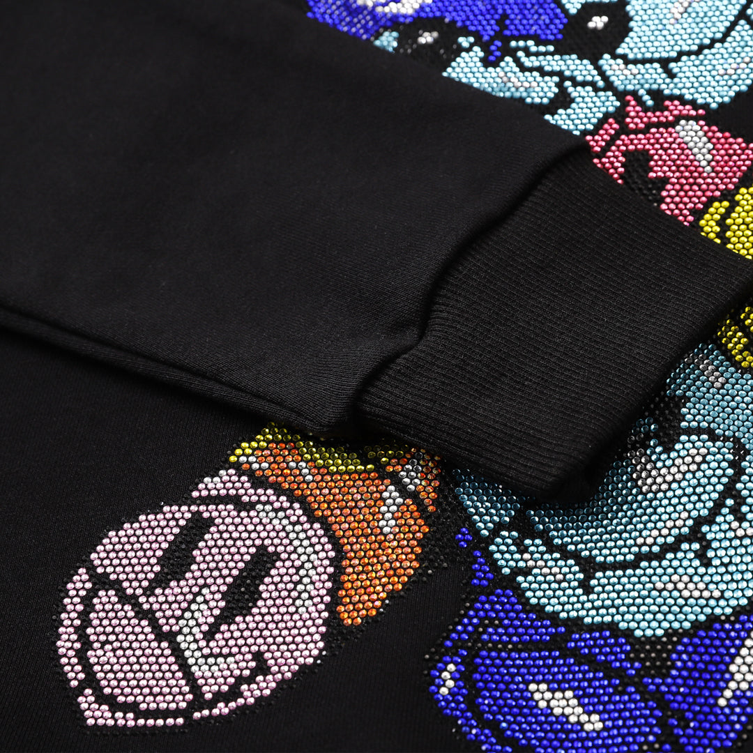 New 2025SS Black Hoodie