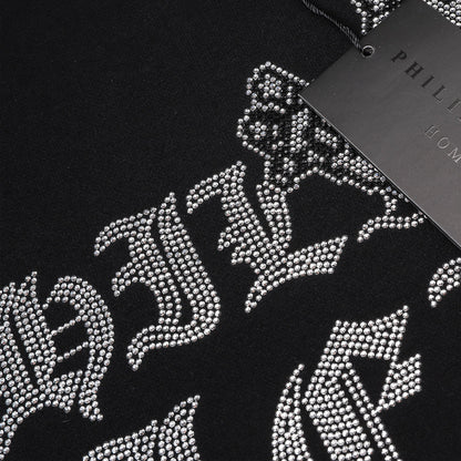 New-2025SS Unisex Black Hoodie