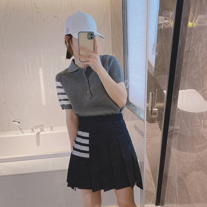 2025SS 4 Bars short skirt（复制） THOM TREND