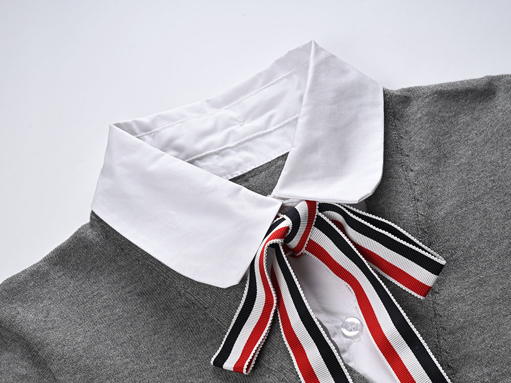 Women's Knitted Wool POLO Shirt（复制） THOM TREND