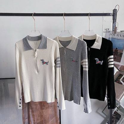 Knitted Polo Shirt