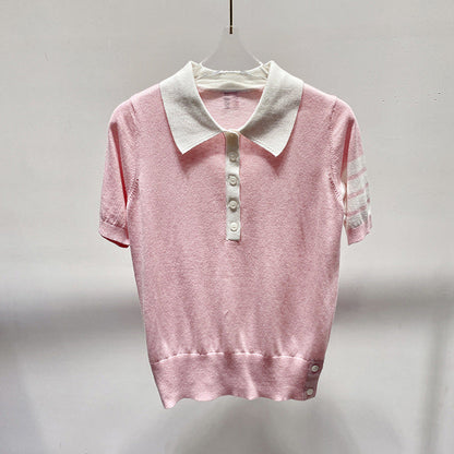 Flower sweater T-shirt