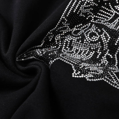 New-2025 Sports Black Hoodie