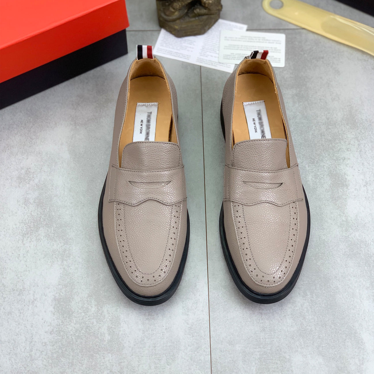 Man Casual Leather Shoes THOM TREND