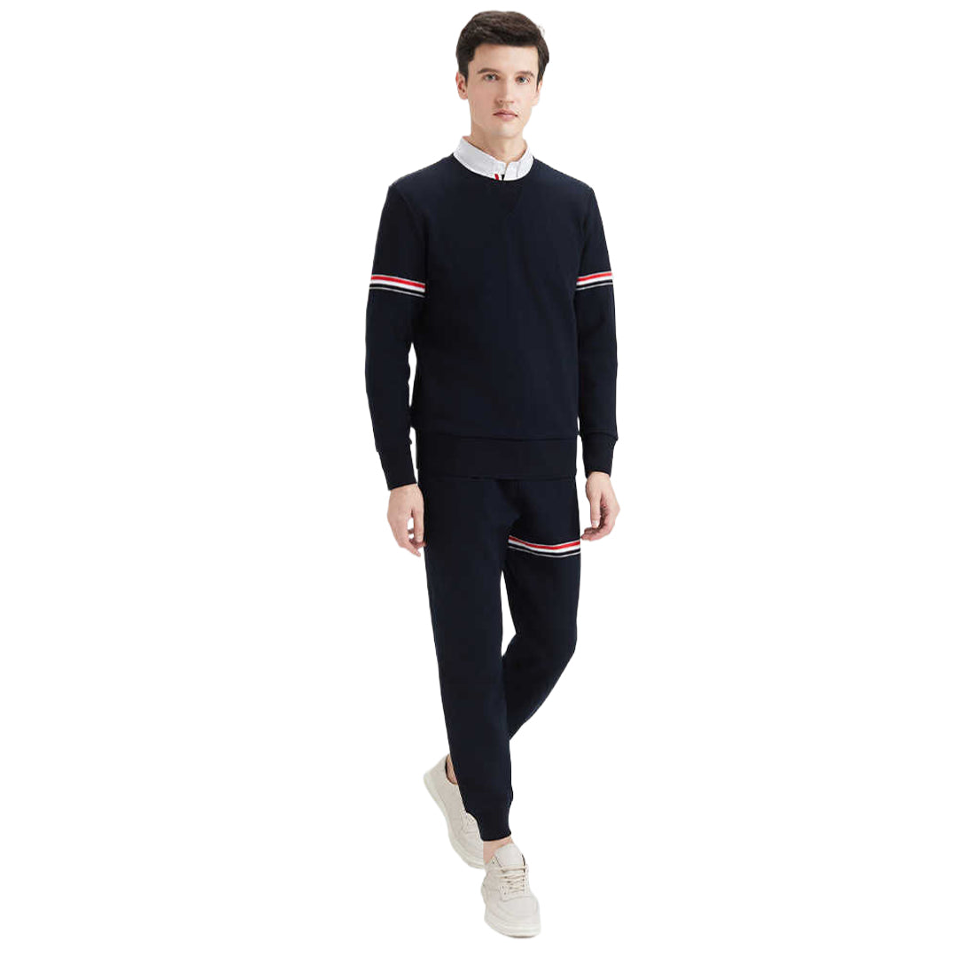 Round neck sports sweatshirt THOM TREND