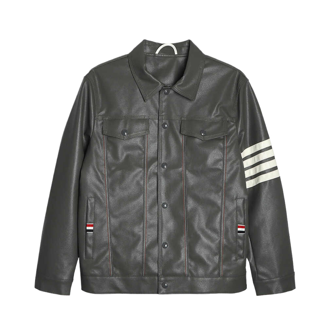 2025SS Men Leather jacket THOM TREND
