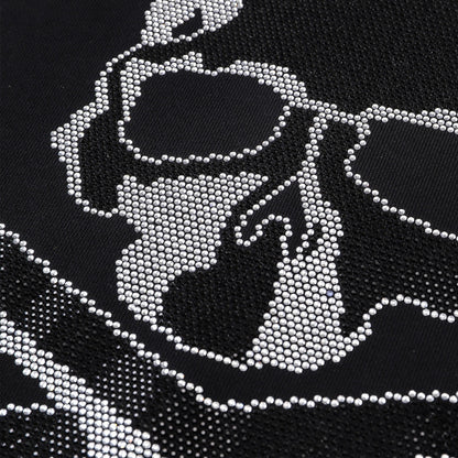 2025SS Sports Black Hoodie