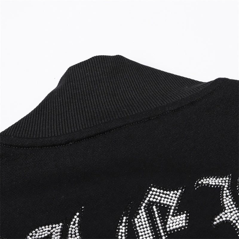 New-2025SS Stand collar sweatshirt