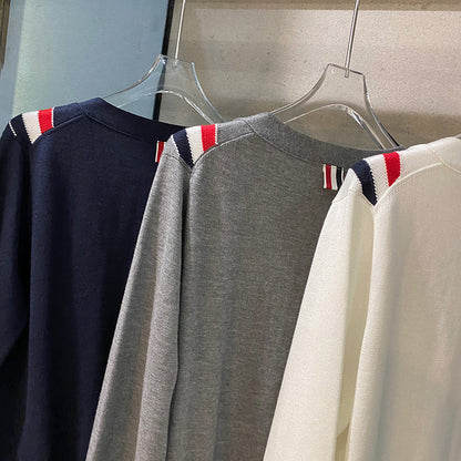 Houndstooth knitted cardigan（复制） THOM TREND