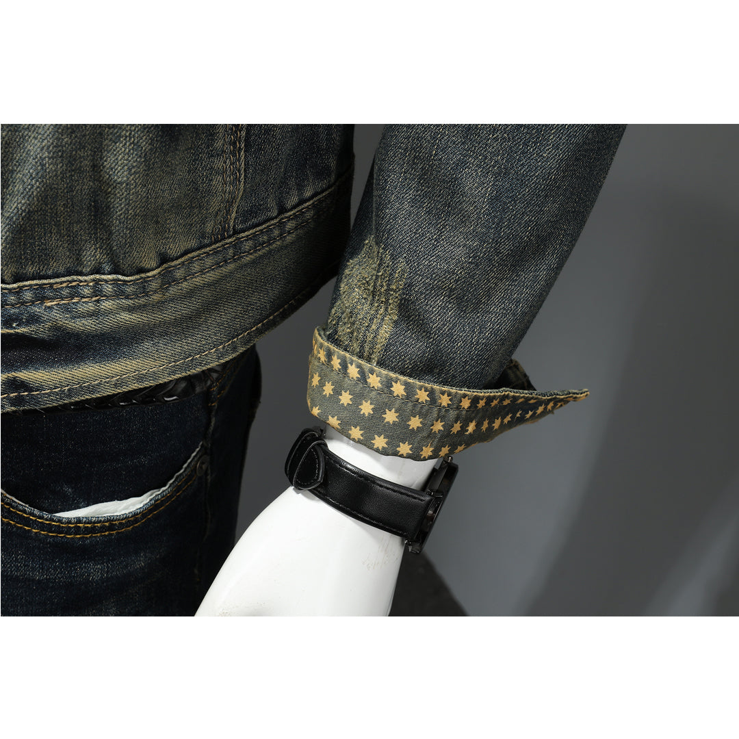 New-DSQ2 25ss Distressed Denim Jacket