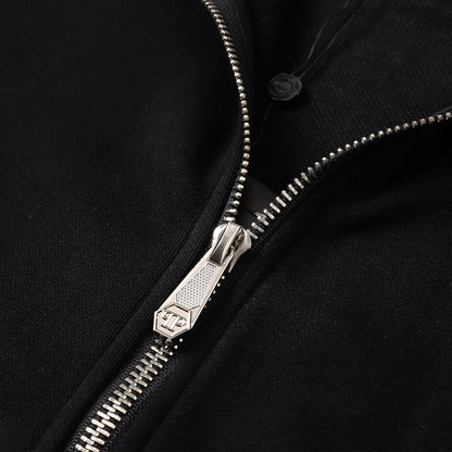 New-2025 Sports Black Hoodie