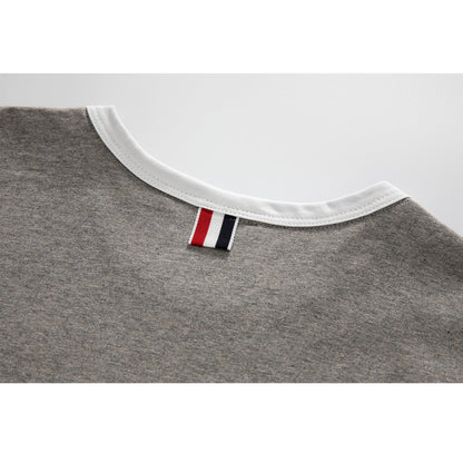 Solid color T-shirts THOM TREND