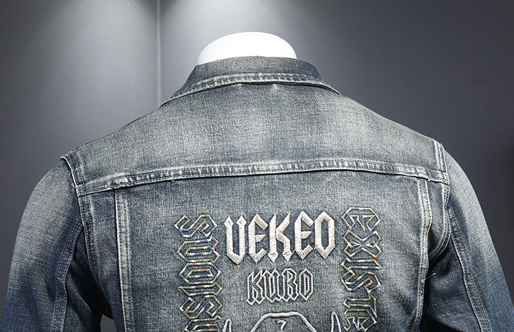 New-DSQ2 Distressed 24ss Denim Jacket
