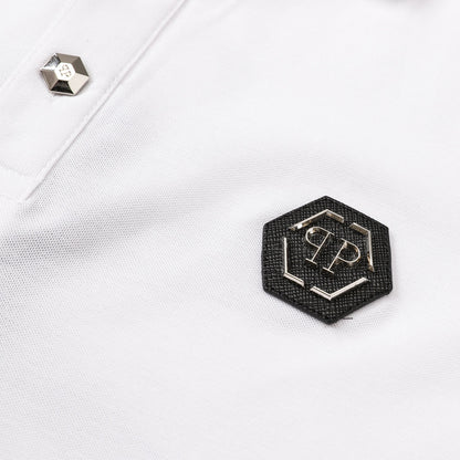 SOLO-2024ss White POLO shirt