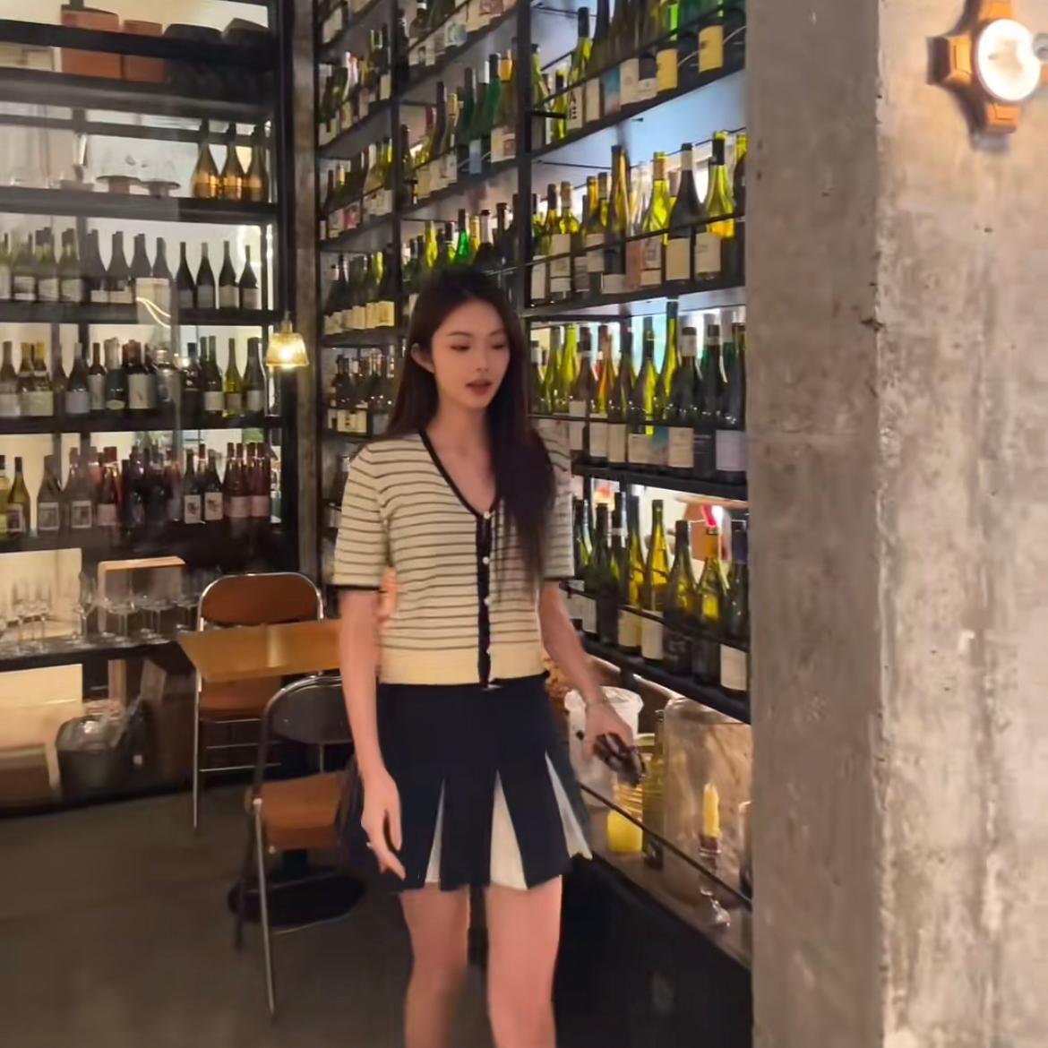 Little Doll Collar Knitted Dress（副本） THOM TREND