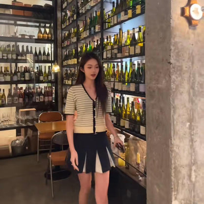 Little Doll Collar Knitted Dress（副本） THOM TREND