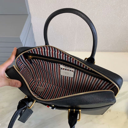 Cowhide briefcase THOM TREND