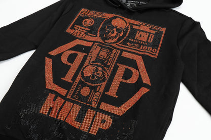 New 2025SS Black Hoodie