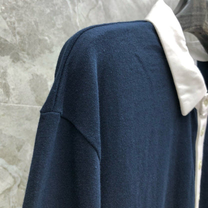 2025SS Lapel long-sleeved T-shirt THOM TREND