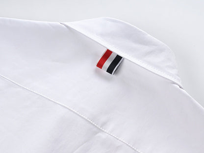 Women's white shirt with bow sleeves THOM TREND