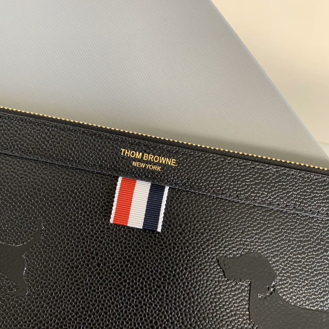 Dog print clutch THOM TREND