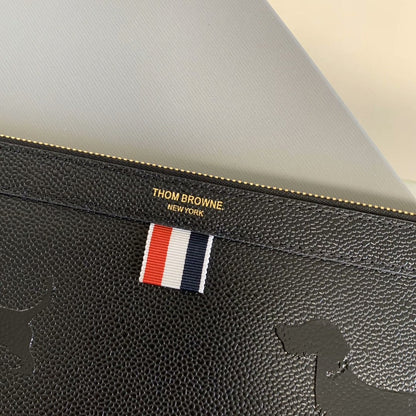 Dog print clutch THOM TREND