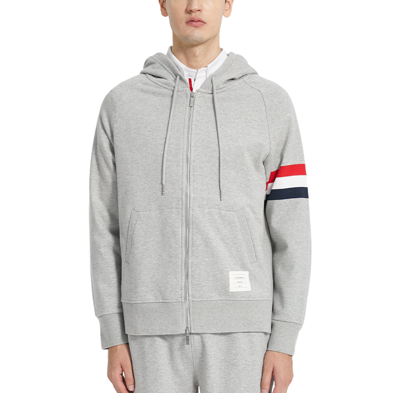 Unisex zip-up hooded jacket THOM TREND