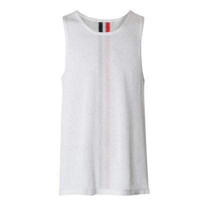 Unisex Hollow Mesh Sleeveless T-Shirt THOM TREND