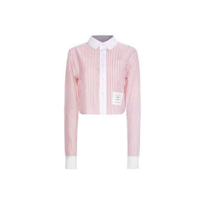 Striped High Waist Cropped Top THOM TREND