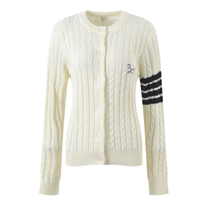 Women's crew neck jacket