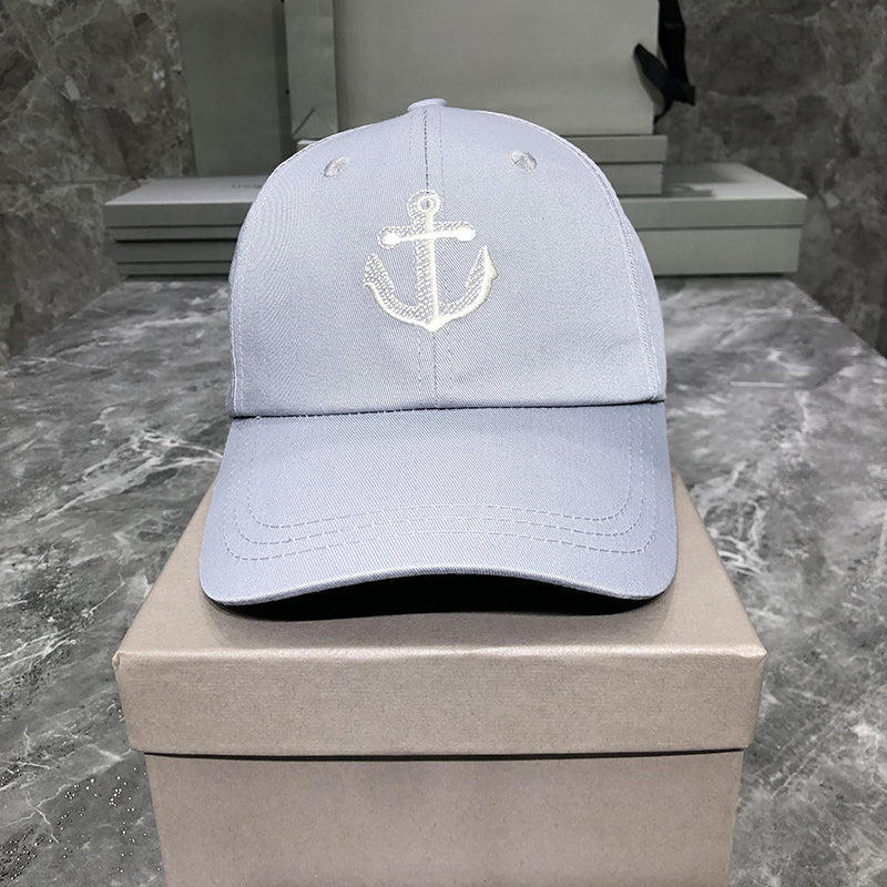 Anchor embroidered baseball cap THOM TREND