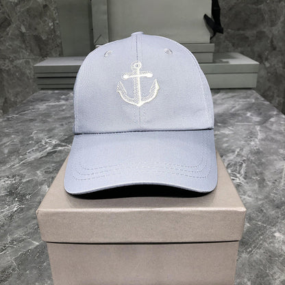 Anchor embroidered baseball cap THOM TREND