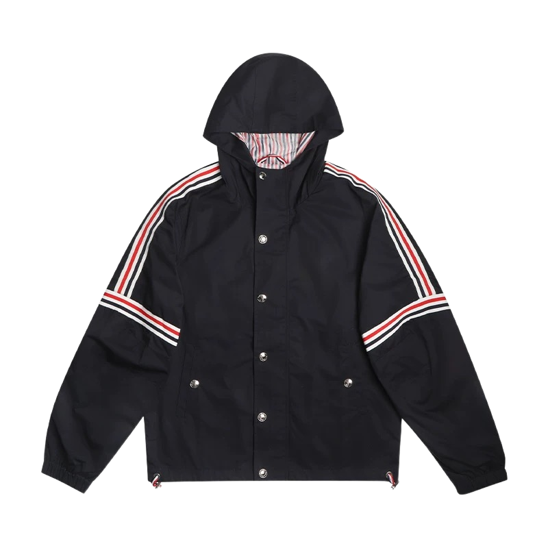 Men's windproof hooded work jacket THOM TREND