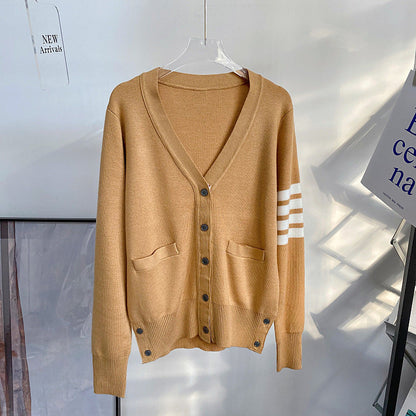 2025SS Knitted cardigan + sweatpants THOM TREND