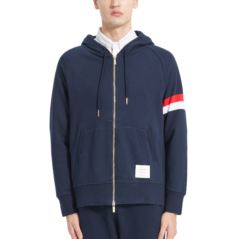 Unisex zip-up hooded jacket THOM TREND