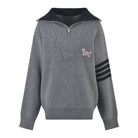 Puppy Collar Shawl Sweater