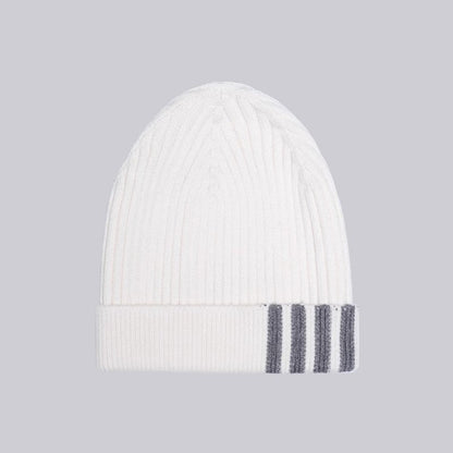 Unisex four-stripe knitted hat THOM TREND