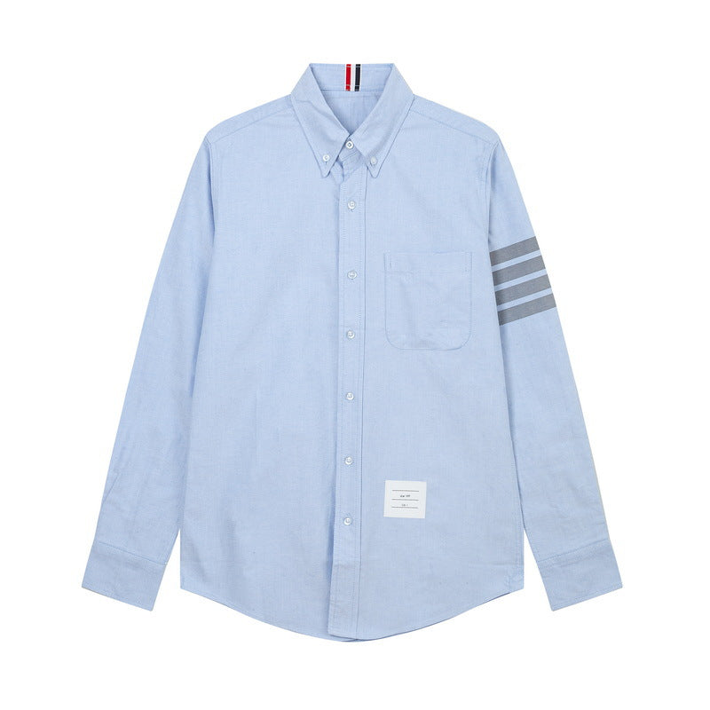 Placket ribbon shirt（副本） THOM TREND