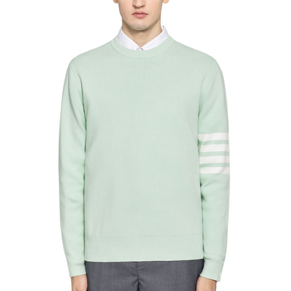 2025 round neck pullover sweater THOM TREND