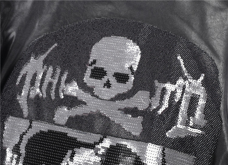 New-Philpp LOGO Cowhide Jacket