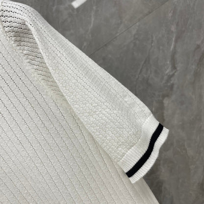 2025SS  Knitted POLO shirt THOM TREND